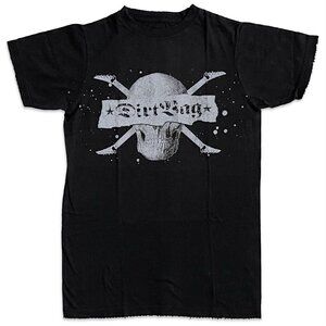 Vintage Dirtbag Skull & Crossed Guitars T-Shirt